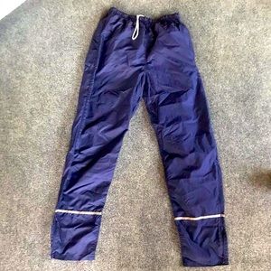 New Line Mens XL Pants Navy Nylon Waterproof Trekking Trousers